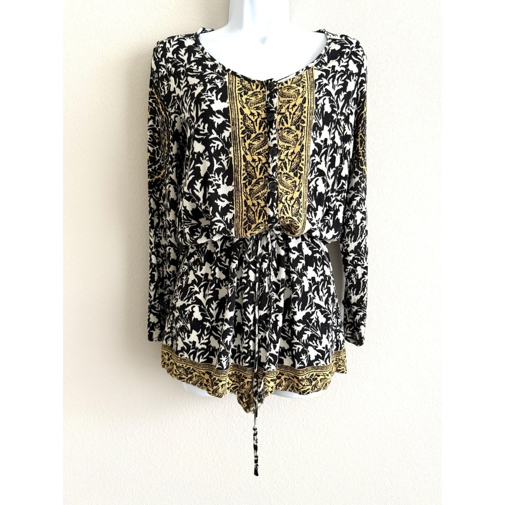 Free People Romper Womens Small Boho Festival Indie Beachy